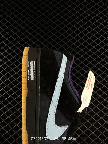 Nike SB Dunk Low Black Light Blue Purple Gum EU 36-45 Skate - Unisex (BS-70121)