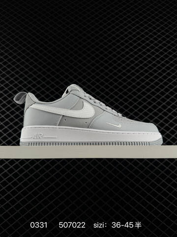 Nike Air Force 1 07 Grey White EU 36-45 Lifestyle - Unisex (BS-72354)