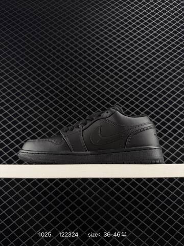 Nike Court Vision Low Triple Black EU 36-46 5 Casual - Unisex (BS-74586)