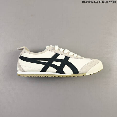 Onitsuka Tiger Mexico 66 Cream Black Beige EU 36-45 Sneaker Casual Sneakers - Unisex BS-69287