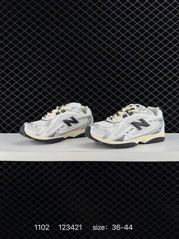New Balance 204 White Silver Cream Black EU 36-44 Sneaker - Unisex (BS-82640)