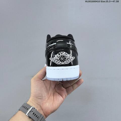 Jordan Air Jordan 1 Low Concord White Black EU 35 5-47 5 Basketball - Unisex (BS-66256)