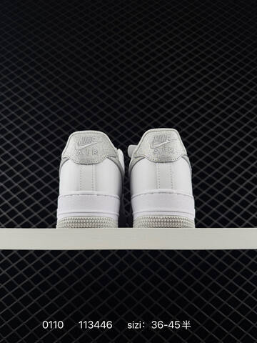 Nike Air Force 1 07 Low White Silver EU 36-45 Lifestyle - Unisex (BS-73213)