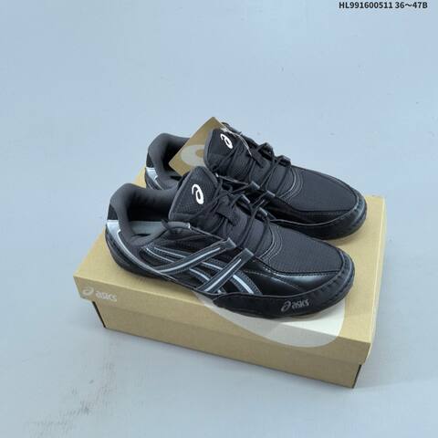 ASICS HYPERSYNC Black Silver Grey 36-47 Training Shoe Training Sneakers - Unisex (BS-68848)