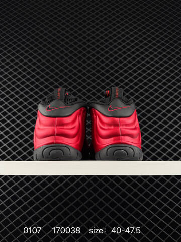 Nike Air Foamposite One Red Black 40-47 5 Basketball - Men's (BS-73268)
