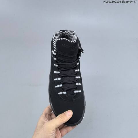 Jordan Air Jordan 10 Retro Black White Grey EU 40-47 Basketball - Men's (BS-67042)