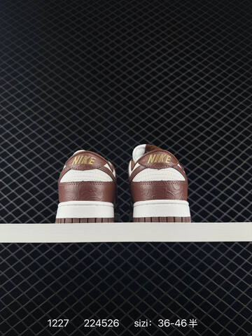 Nike SB Dunk Low Pro Brown White EU 36-46 5 Skate - Unisex (BS-73462)