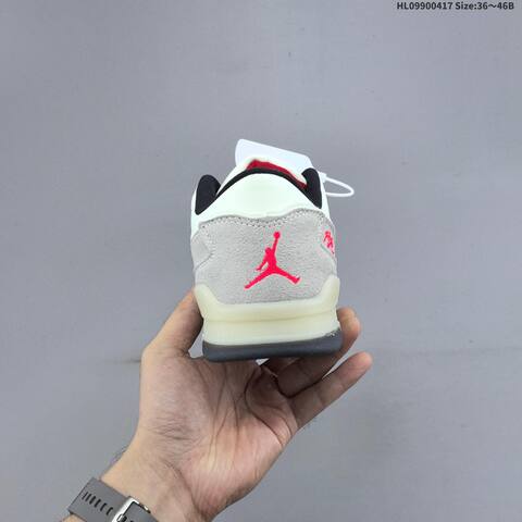 Jordan Flight Court FZ9854-108 White Grey Red Black EU 36-46 Basketball - Unisex (BS-66148)
