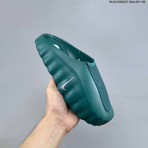 Nike Mind 001 Dark Green Silver White EU 36-45 Slides - Unisex BS-61284