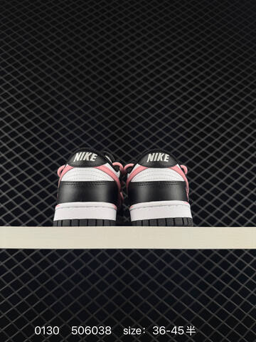 Nike Dunk SB Black White Pink EU 36-45 Skate - Unisex (BS-72884)
