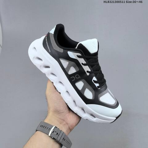 On Running Cloudtilt Remix Black White Grey EU 36-46 Running Shoe Running Sneakers - Unisex (BS-69564)