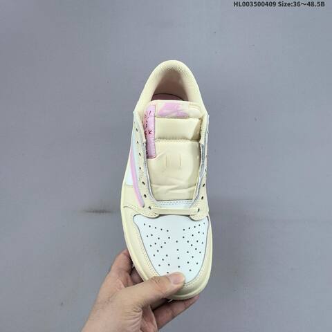 Travis Scott x Air Jordan 1 Low AIR JORDAN 1 Aj1 Lifestyle (BS-66278)