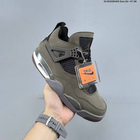 A Ma Maniere x Air Jordan 4 Retro SP Dark Mocha AMM x AIR JORDAN AJ4 Lifestyle BS-66297