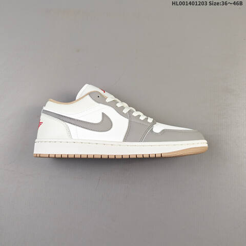 Air Jordan 1 Low Sail AIR JORDAN 1 Aj1 Lifestyle (BS-67558)