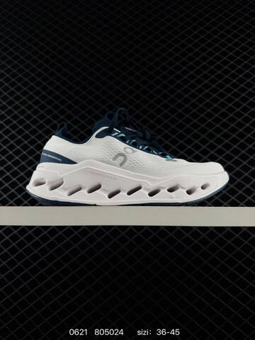 On Cloudsurfer Max White Navy Cyan EU 36-45 Running Shoe Running Sneakers - Unisex (BS-85138)