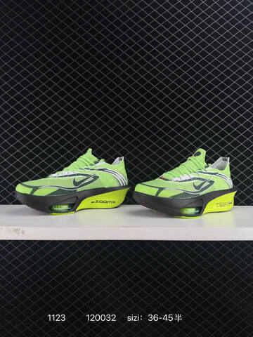 Nike Air Zoom Alphafly Next 3 Neon Green Black White EU 36-45 Running - Unisex (BS-74048)
