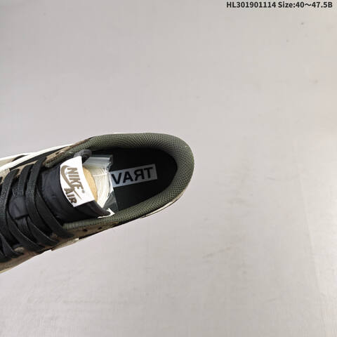 Nike Air Jordan 1 Low x Travis Scott Black Grey White EU 40-47 5 Lifestyle - Men s BS-63735