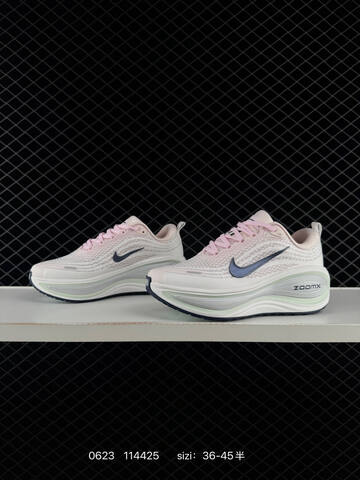 Nike Vomero Plus Light Pink White Light Green Black EU 36-45 Running Shoe - Unisex (BS-70632)