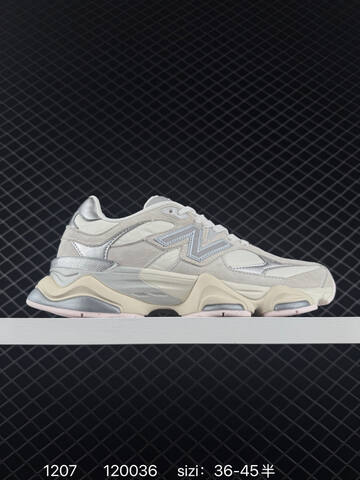 New Balance 9060 Off White Silver Light Pink Beige EU 36-45 Sneaker - Unisex (BS-82514)