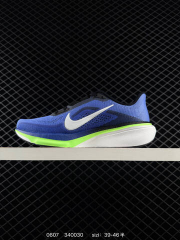 Nike Zoom Pegasus 42 Blue Black White Neon Green EU 39-46 Running - Unisex (BS-70919)