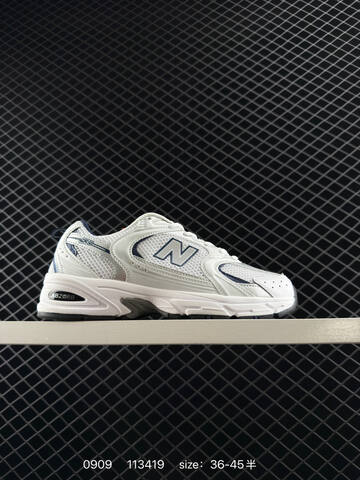 New Balance 530 Silver White Navy Beige EU 36-45 Sneaker - Unisex (BS-82855)