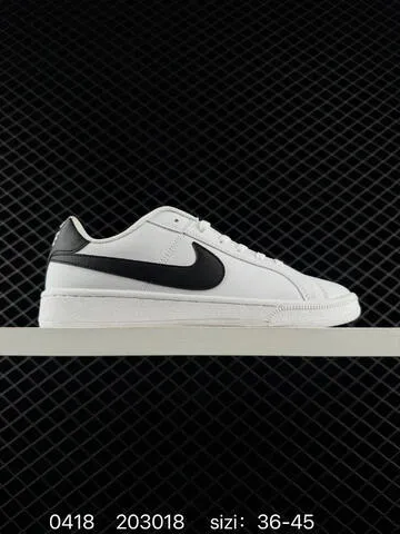 Nike Court Royale Low 2 White With Multiple Accent Color Options Light Blue Gum Black Red Teal EU 36-45 Casual - Unisex BS-72019
