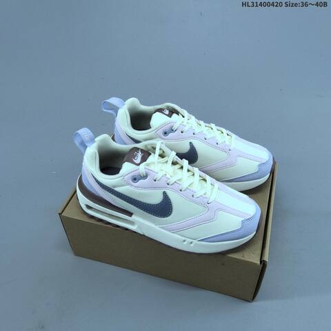 Nike Air Max Dawn Cream Light Purple Light Pink Slate Brown EU 36-40 Sneaker - Unisex (BS-60635)