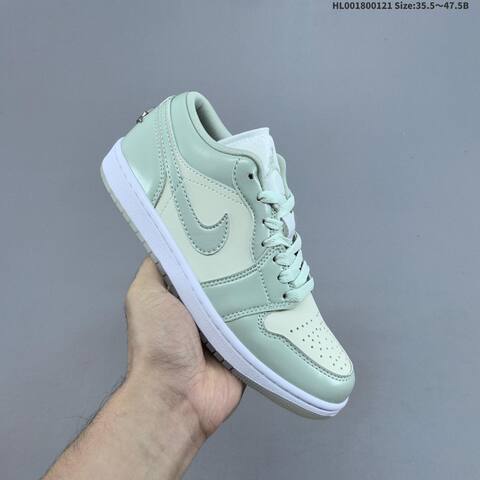 Jordan Air Jordan 1 Low SE Seafoam Mint Green White 35 5 47 5 Lifestyle - Unisex (BS-66901)