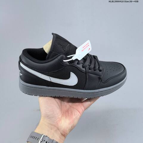 Jordan Air Jordan 1 Low White Light Smoke Grey EU 36-45 Basketball - Unisex BS-66143