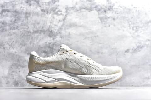 HOKA Rincon 4 White Light Blue Beige Running Shoe Running Sneakers (BS-59405)