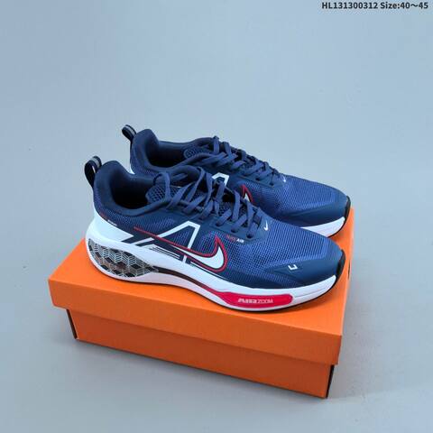 Nike Air Zoom Winflo V2 Dark Grey Black White Orange EU 40-45 Running Shoe - Men s BS-61362