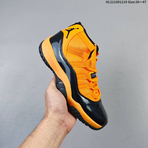 Jordan Air Jordan 11 Retro Low Orange Black 36 47 Basketball - Unisex (BS-63490)