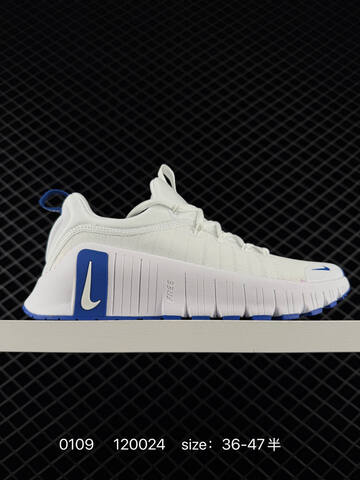 Nike Free Metcon 6 White Blue EU 36-47 5 Training - Unisex (BS-73229)