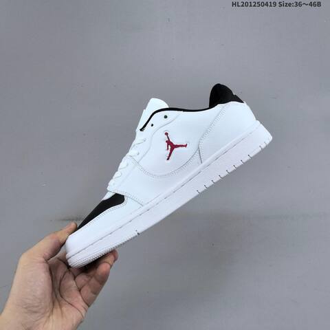Jordan Court Connect Black White And White Black Red EU 36-46 Casual - Unisex (BS-66140)