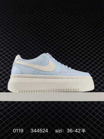 Nike Court Vision Alta Black White EU 36-45 Casual - Unisex (BS-73079)