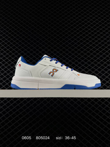 On THE ROGER CH White Blue Orange EU 36-45 Sneaker Casual Sneakers - Unisex (BS-85198)