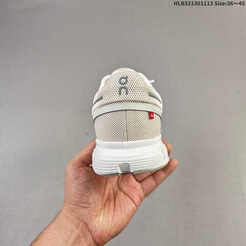On Running Cloud 6 Beige Off White EU 36-45 Running Shoe Running Sneakers - Unisex (BS-69821)
