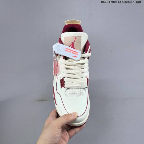 Jordan Air Jordan 4 Retro Sierra Red Cream EU 36-48 Basketball - Unisex (BS-66220)
