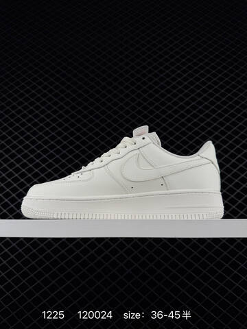 Nike Air Force 1 07 Low White Black 36-45 Casual - Unisex (BS-73501)