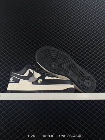 Nike Air Force 1 07 Low Black White EU 36-45 Lifestyle - Unisex (BS-74023)