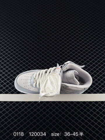 Nike Air Force 1 07 Grey White EU 36-45 Lifestyle - Unisex (BS-73088)