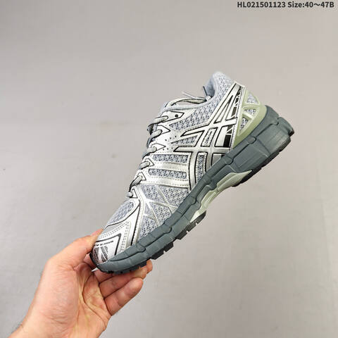 ASICS UB9-S GEL-KAYANO 20 Silver Grey Black 40-47 Running Shoe Running Sneakers - Men's (BS-69242)