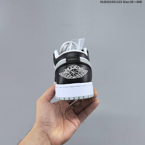 Jordan Air Jordan 1 Low OG Black White Gray EU 36-46 Casual - Unisex (BS-67278)