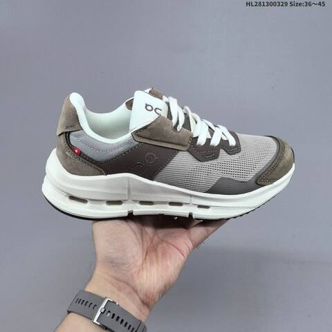 On Cloudrunner 1 Navy Blue Ivory Brown EU 36-45 Running Shoe Running Sneakers - Unisex (BS-69653)