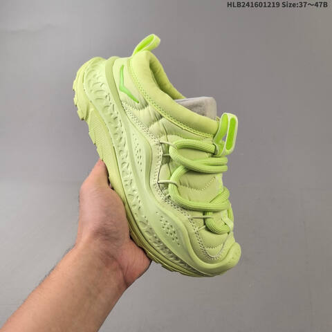 HOKA ONE ONE Bondi B3 LS Marni Neon Lime Green EU 37-47 Running Shoe Running Sneakers - Unisex (BS-69426)