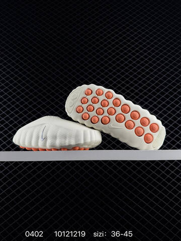 Nike Mind 001 Recovery Slide Light Grey Off White Orange EU 36-45 Casual - Unisex (BS-72322)