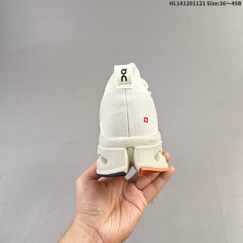On Cloudsurfer Max Off White Beige Orange Black EU 36-45 Running Shoe Running Sneakers - Unisex (BS-69789)