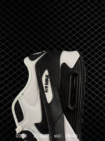 Nike Air Max 90 White Black EU 36-46 Lifestyle - Unisex (BS-72379)
