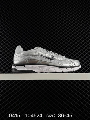Nike P-6000 Multiple Colorways Black White Blue Triple Black Metallic Silver Black White Black White EU 36-45 Running - Unisex (BS-72072)
