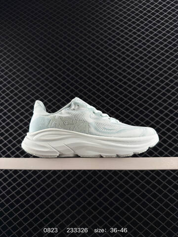 HOKA ONE ONE Clifton 9 Light Blue White EU 36-46 Running Shoe Running Sneakers - Unisex (BS-86479)